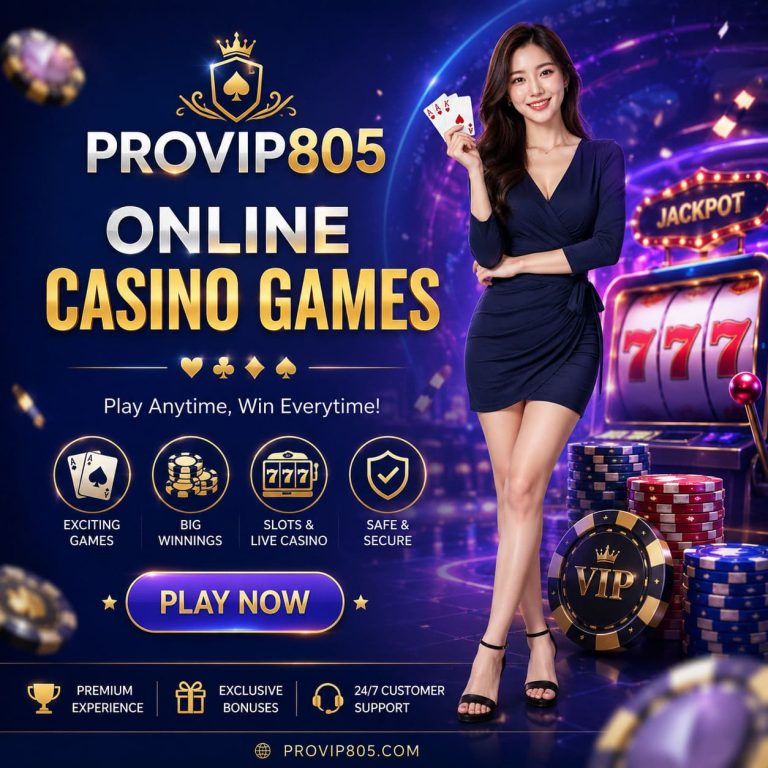 PROVIP805 Online Casino Games Jadi Sorotan 2026
