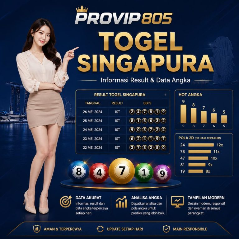 PROVIP805 Mengulas Togel Singapura dan Tren Angka