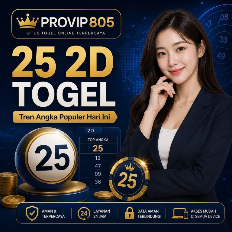 25 2D Togel Jadi Tren Pencarian Angka di PROVIP805