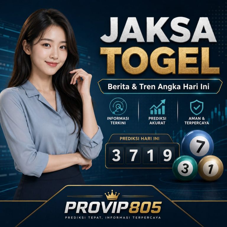Jaksa Togel PROVIP805 Jadi Sorotan Komunitas Digital