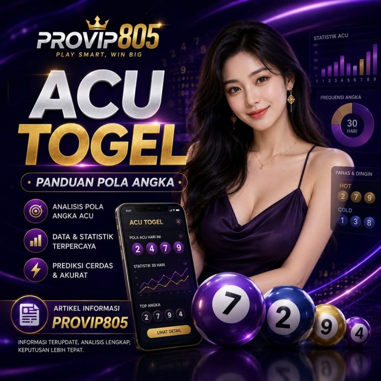Acu Togel PROVIP805 dan Cara Membaca Pola Angka